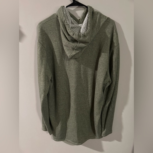 Light Forest Green Large Men’s lightweight pullover - Picture 2 of 2